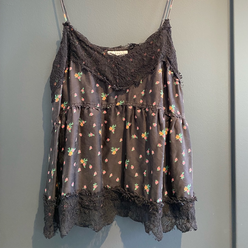 Floral Topshop Tank